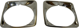Classic Industries - Headlight Bezels (Pair), 69-72 Blazer