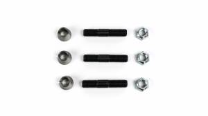 Zone Offroad Products - Dana 44 Steering Arm Stud Kit w/Stock Knuckle (3 Stud)