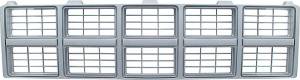 Classic Industries - Grill GMC w/o Emblem, Argent Silver, 81-82 Blazer (Jimmy)