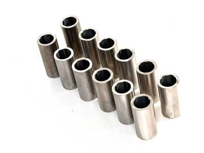 Body Mount Bushing Sleeve Set, Stainless, 69-72 Blazer