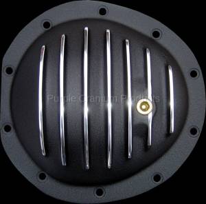 Purple Cranium Products - Polished Aluminum Differential Cover, GM 8.5" (Chevy 10 Bolt) Front - Image 2