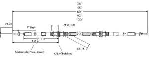 JB Custom Fabrication - NP205 Stainless Twin Stick Flush Mount Cable Shifter - Image 4
