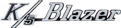 69-72 Blazer - Body - Emblems & Decals