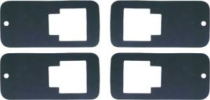 Side Marker Gasket Set w/Standard Lenses, 69-72 Blazer