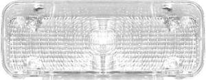 Park Lamp Lens Clear, RH, 71-72 Blazer