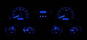 Silver Alloy Backround, Blue Lighting at Night
