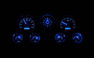 Silver Alloy Background, Blue Lighting at Night