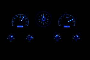 Carbon Fiber Background, Blue Lighting at Night