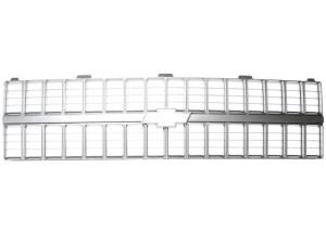 Grill w/Bow Tie (Emblem NOT Included), Silver Gray, 81-82 Blazer