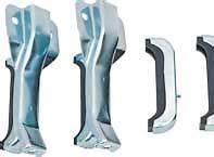 Radiator Mounts w/Bushings, 4 Core, 69-72 Blazer