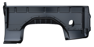 Classic Industries - Rear Quarter Panel Assembly w/Square Fuel Filler Hole, RH, 79-91 Blazer - Image 2