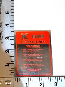 Hickey Sidewinder Winch Decal - Image 2