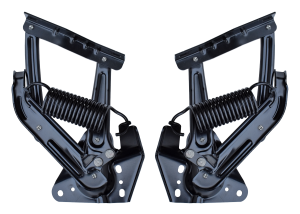 Heavy Duty Hood Hinge Kit w/Springs Installed (Pair), 69-72 Blazer