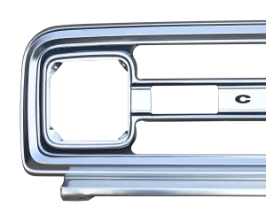 Classic Industries - Outer Grill Shell w/Chevrolet Lettering, Original GM, 69-70 Blazer - Image 2