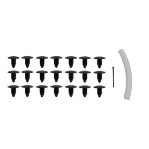 Under Hood Cover Kit, Smooth ABS Plastic, 81-91 Blazer - Image 5