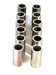 Body Mount Bushing Sleeve Set, Stainless, 69-72 Blazer - Image 2
