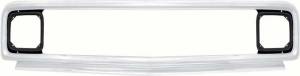 Outer Grill Shell, Polished Aluminum, 71-72 Blazer