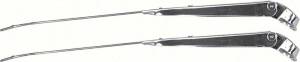 Windshield Wiper Arms, Stainless (Pair), 69-72 Blazer