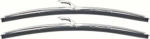 Windshield Wiper Blades, Stainless (Pair), 69-72 Blazer