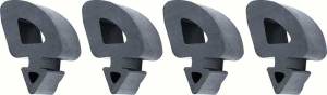 Hood Side Bumpers (4 Pc), 69-72 Blazer