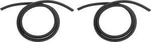 Upper Door Seals (Pair), On Top of Door, 76-77 Blazer