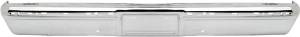 Front Bumper w/Impact Strip Holes, Chrome