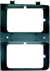Headlamp Bezel w/Dual Headlamps, Argent, LH, 83-84 Blazer