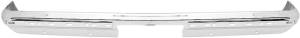 Rear Bumper w/Impact Strip Holes, Chrome, 81-91 Blazer