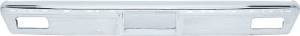 Front Bumper w/Impact Strip Holes, Chrome, 81-82 Blazer