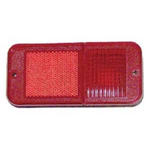 Rear Red Side Marker Assembly w/o Chrome Trim (Each), 69-72 Blazer
